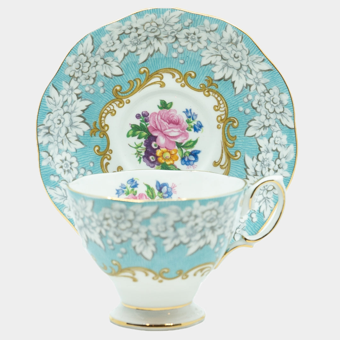 İngiliz Royal Albert Enchantment duble kahve fincanı
