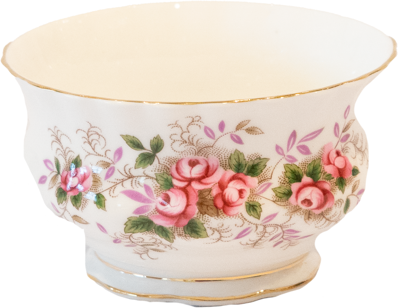 Royal Albert Lavender Rose serisi 6’lı çay fincanı , potluk,şekerlik ve sütlük takımı