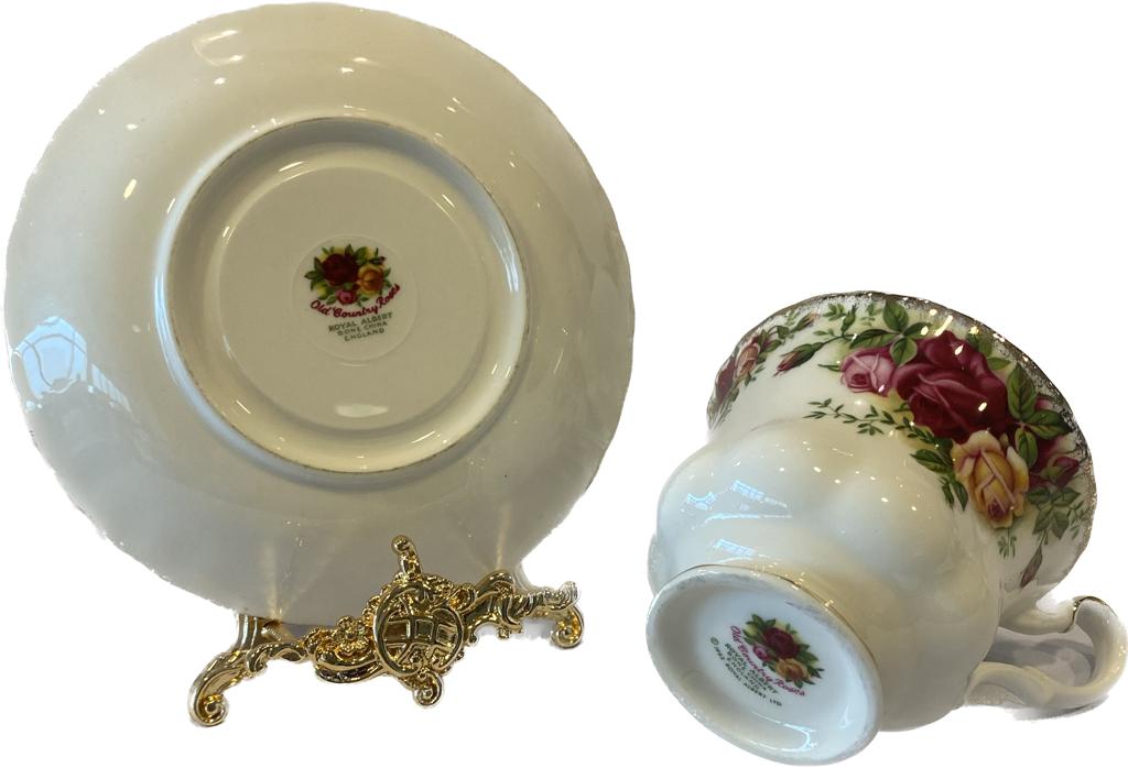 İngiliz Royal Albert Old Country Roses serisi porselen çay fincanı